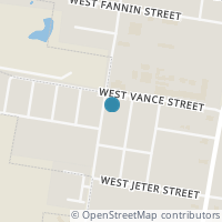Map location of 618 Swift St, Refugio TX 78377