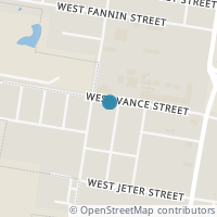 Map location of 617 James St, Refugio TX 78377