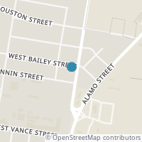 Map location of 705 N Alamo St, Refugio TX 78377