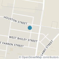 Map location of 202 W Heard St, Refugio TX 78377