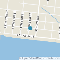 Map location of 909 W Washington Ave, Seadrift TX 77983