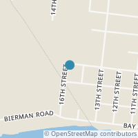Map location of 501 S 15Th St, Seadrift TX 77983