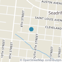 Map location of 610 W Houston Ave, Seadrift TX 77983