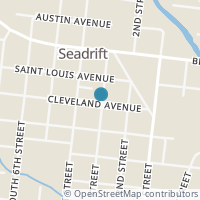 Map location of 310 Cleveland Ave, Seadrift TX 77983