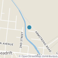 Map location of 102 W Oakland Ave, Seadrift TX 77983