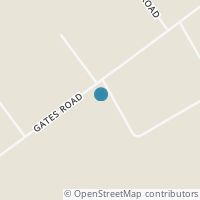 Map location of 881 Gates Rd, Seadrift TX 77983