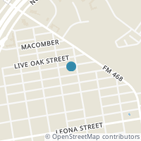 Map location of 1002 Houston, Cotulla TX 78014