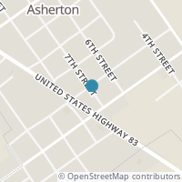 Map location of 570 7th St, Asherton, TX 78827