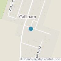 Map location of 379 Four Sisters Ranch Rd, Calliham TX 78007