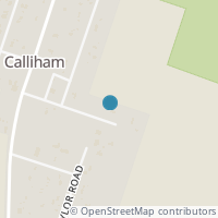 Map location of 110 Richter Rd, Calliham TX 78007