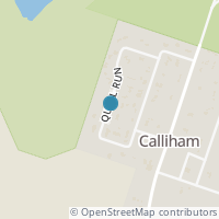 Map location of 143 Quail Run, Calliham TX 78007