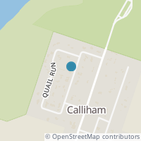 Map location of 131 Deer Trail Rd, Calliham TX 78007