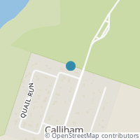 Map location of 167 Quail Run, Calliham TX 78007