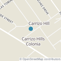 Map location of 83 Pendencia Dr, Carrizo Springs TX 78834