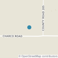 Map location of 1319 Charco Rd, Tuleta TX 78162
