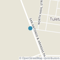 Map location of 176 W King Ln, Tuleta TX 78162