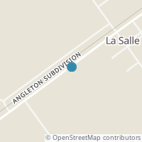 Map location of 696 Jentry Rd, La Salle TX 77969