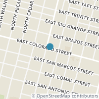 Map location of 906 E Colorado St, Pearsall, TX 78061