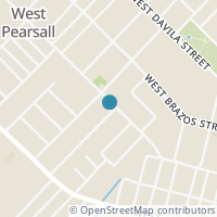 Map location of 1204 W Colorado St, Pearsall TX 78061
