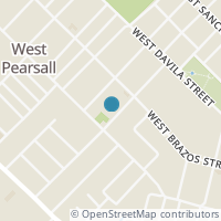 Map location of 117 N Vinton St, Pearsall TX 78061