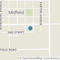Map location of 116 2Nd St, Midfield TX 77458