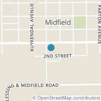 Map location of 186 Junetta Ave, Midfield TX 77458