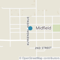Map location of 80 Kuykendall Ave, Midfield TX 77458