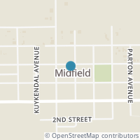 Map location of 129 Mcsparren, Midfield TX 77458