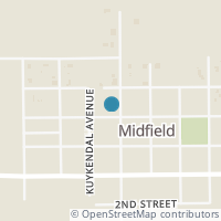 Map location of 405 Junetta Ave, Midfield TX 77458