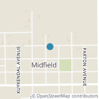 Map location of 194 6Th St, Midfield TX 77458
