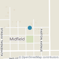 Map location of 311 6Th St, Midfield TX 77458