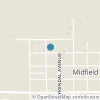Map location of 212 Blair Ave, Midfield TX 77458