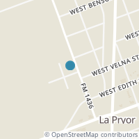 Map location of 361 Fm Rd #1436, La Pryor TX 78872