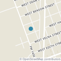 Map location of 648 W Hazel Street, La Pryor, TX 78872