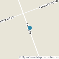 Map location of 2678 FM 1436, La Pryor, TX 78872