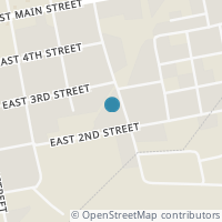 Map location of 323 S Nau St, Yorktown TX 78164