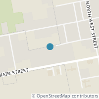 Map location of 833 W Main St, Yorktown TX 78164