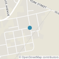 Map location of 207 S Mertins, Yorktown TX 78164