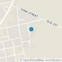 Map location of 130 S Gaebler St, Yorktown TX 78164