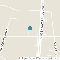Map location of 925 Mogford Rd Lot 2, San Antonio TX 78264