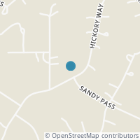 Map location of 2127 Hickory Way, San Antonio, TX 78264