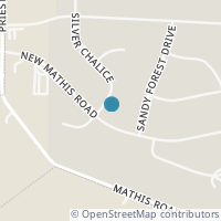 Map location of 3803 New Mathis Rd, Elmendorf TX 78112