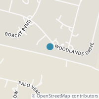 Map location of 132 Woodlands Dr, La Vernia TX 78121