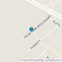 Map location of 7221 Palm Park Blvd #3, San Antonio TX 78223