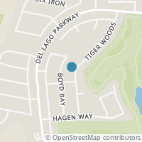 Map location of 11531 Tiger Woods, San Antonio TX 78221