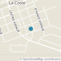 Map location of 15919 Buchel, La Coste TX 78039