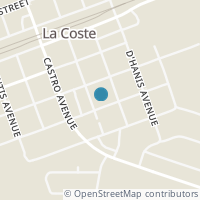 Map location of 15927 Brewster St, La Coste TX 78039