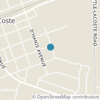 Map location of 15804 Brewster St, La Coste TX 78039