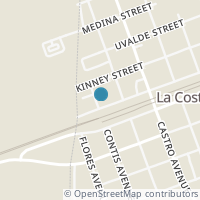 Map location of 16085 N Front St, La Coste TX 78039