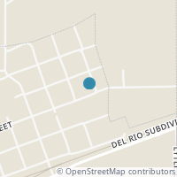 Map location of 15711 Uvalde, La Coste TX 78039
